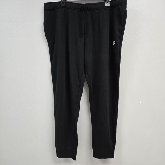 Nike Womens NWT Sweatpants Joggers Standard Fit Mid Rise Black Plus Size 2X - Picture 2 of 7